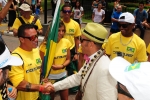Team Brazil and ISA President Fernando Aguerre. Credit: ISA / Michael Tweddle