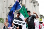 Team New Zealand. Credit: ISA / Michael Tweddle