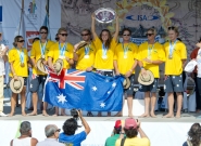 Team Australia World Champion. Credit: ISA/Michael Tweddle