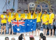 Team Australia World Champion. Credit: ISA/Michael Tweddle