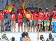 Team Spain Bronze Medalist. Credit: ISA/Michael Tweddle