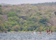 Women Distance Race Nicaragua Lake. Credit: ISA/Rommel Gonzales