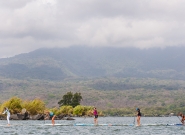 Women Distance Race Nicaragua Lake. Credit: ISA/Rommel Gonzales