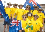 Team Australia. Credit: ISA/Michael Tweddle