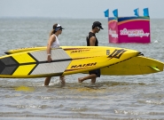 Pre-Race Training on Lake Nicaragua. Credit: ISA/ Michael Tweddle