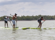 Pre-Race Training on Lake Nicaragua. Credit: ISA/ Rommel Gonzales