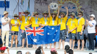 AUSTRALIA WINS THIRD CONSECUTIVE TEAM GOLD MEDAL AT THE 2014 ISA WORLD STANDUP PADDLE AND PADDLEBOARD CHAMPIONSHIP IN NICARAGUA Image Thumb 