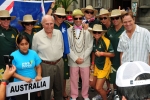 Team Australia, ISA President Fernando Aguerre and Eduardo Arena. Credit: ISA / Michael Tweddle