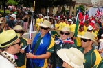 Team Australia and ISA President Fernando Aguerre. Credit: ISA / Michael Tweddle