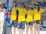 Team Australia Relay Gold Medalist. Credit: ISA/Michael Tweddle