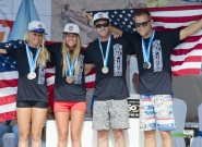 Team USA Relay Silver Medalist. Credit: ISA/Michael Tweddle