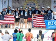 Team USA Silver Medalist. Credit: ISA/Michael Tweddle