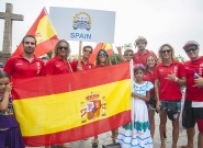 Team Spain at the Parade Of Nations. Credit: ISA/Rommel Gonzales