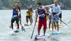 EPIC 18 KM MEN’S SUP AND PADDLEBOARD LONG DISTANCE RACE ON LAKE NICARAGUA Image Thumb 